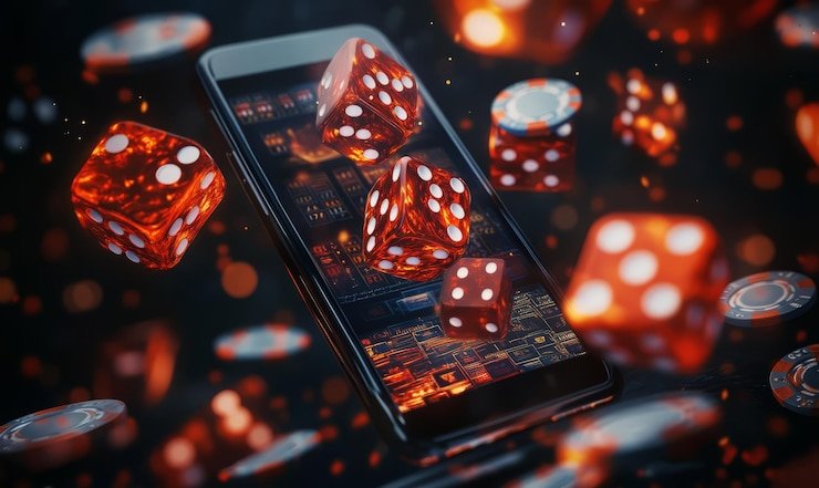 Suasana permainan bingo bersama okjp